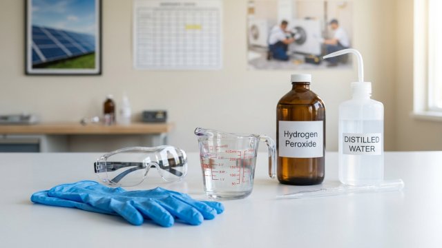 Wasserstoffperoxid verdünnen: Konzentration sicher berechnen und anwenden